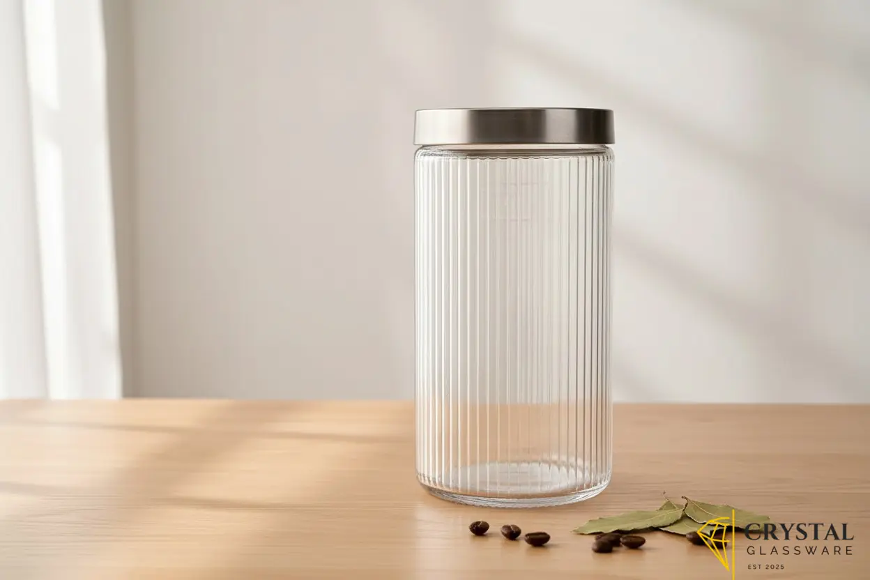 Delisoga® Set of 2 Airtight Kitchen Containers 1.64 Litre 